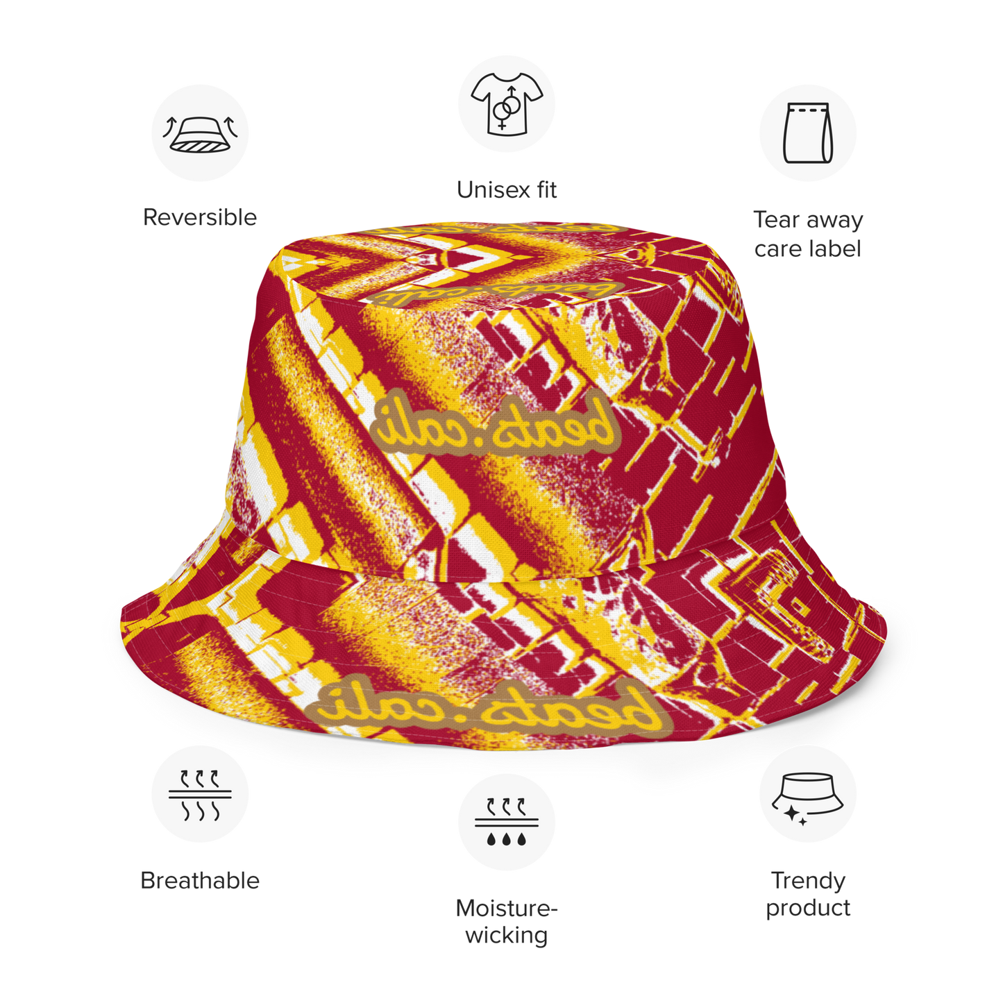 Reversible bucket hat