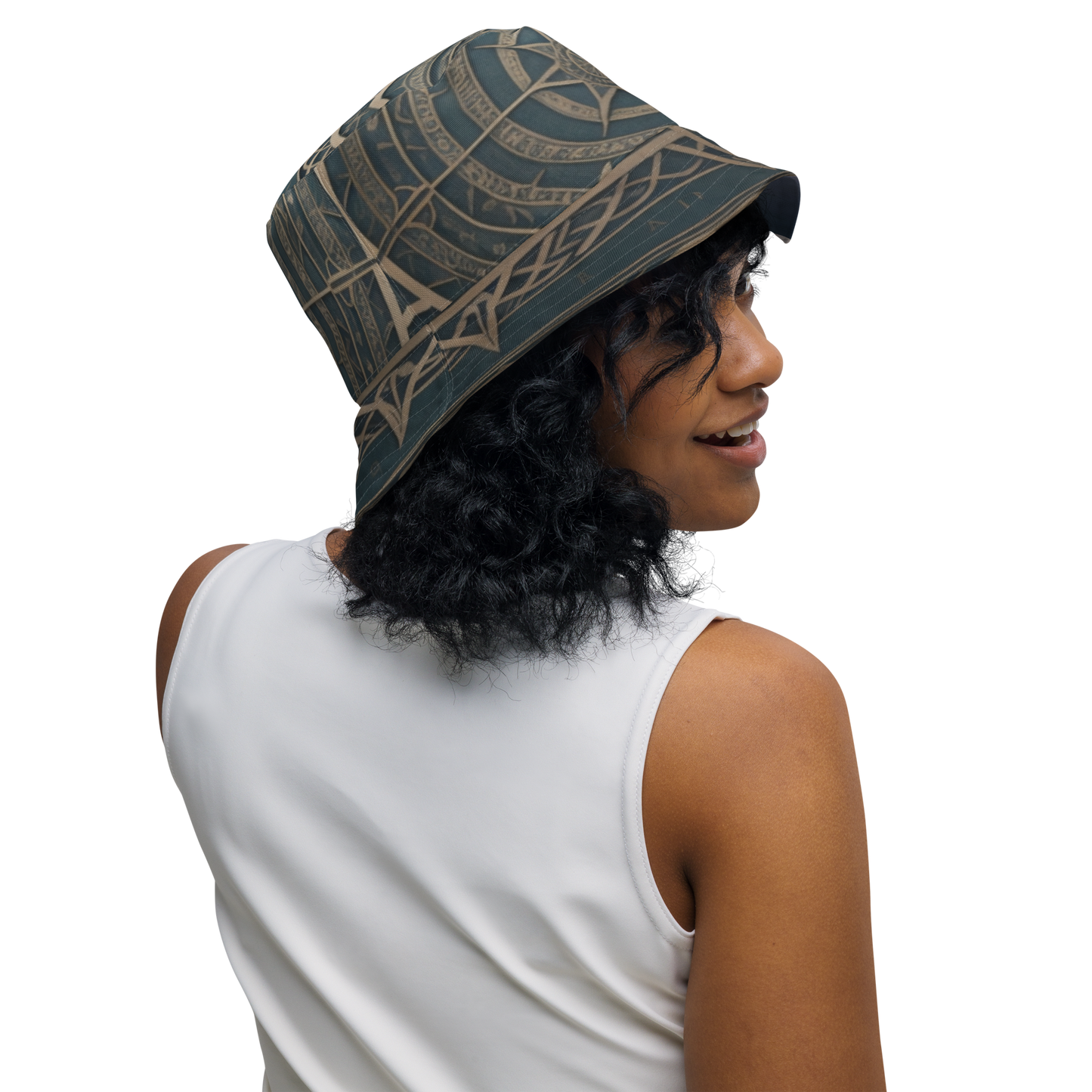 #ARTsDaily Reversible bucket hat