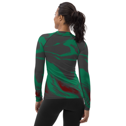 Experience the perfect fusion of artistry, functionality, and durability with our beats.cali-inspired rash guard. Meticulous construction, with reinforced seams and cover stitching, guarantees lasting quality to meet the challenges of your active life. The tailored design, with smooth ergonomic seams and an extended torso, provides comfort and coverage, focusing your mind on the sport. Featuring beats.cali's unique art-inspired design, this rash guard adds a personal touch to your athletic wardrobe. 
