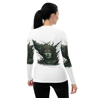 Experience the perfect fusion of artistry, functionality, and durability with our beats.cali-inspired rash guard. Meticulous construction, with reinforced seams and cover stitching, guarantees lasting quality to meet the challenges of your active life. The tailored design, with smooth ergonomic seams and an extended torso, provides comfort and coverage, focusing your mind on the sport. Featuring beats.cali's unique art-inspired design, this rash guard adds a personal touch to your athletic wardrobe. 