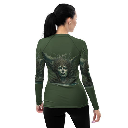 Experience the perfect fusion of artistry, functionality, and durability with our beats.cali-inspired rash guard. Meticulous construction, with reinforced seams and cover stitching, guarantees lasting quality to meet the challenges of your active life. The tailored design, with smooth ergonomic seams and an extended torso, provides comfort and coverage, focusing your mind on the sport. Featuring beats.cali's unique art-inspired design, this rash guard adds a personal touch to your athletic wardrobe. 