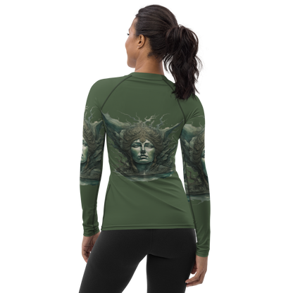 Experience the perfect fusion of artistry, functionality, and durability with our beats.cali-inspired rash guard. Meticulous construction, with reinforced seams and cover stitching, guarantees lasting quality to meet the challenges of your active life. The tailored design, with smooth ergonomic seams and an extended torso, provides comfort and coverage, focusing your mind on the sport. Featuring beats.cali's unique art-inspired design, this rash guard adds a personal touch to your athletic wardrobe. 