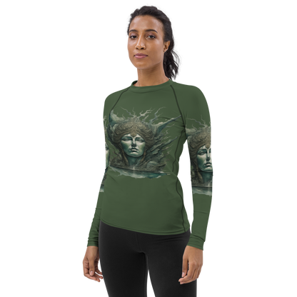Experience the perfect fusion of artistry, functionality, and durability with our beats.cali-inspired rash guard. Meticulous construction, with reinforced seams and cover stitching, guarantees lasting quality to meet the challenges of your active life. The tailored design, with smooth ergonomic seams and an extended torso, provides comfort and coverage, focusing your mind on the sport. Featuring beats.cali's unique art-inspired design, this rash guard adds a personal touch to your athletic wardrobe. 