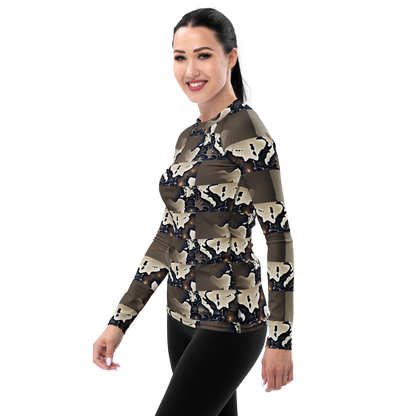 Constructed from 82% polyester ,18% spandex, this rash guard features a soft, four-way stretch fabric that contours perfectly to your body. Engage confidently; with your skin safeguarded against damaging UV rays, its UPF 50+ protection ensures that ultimate protection. beats.cali’s rash guards are built for endurance