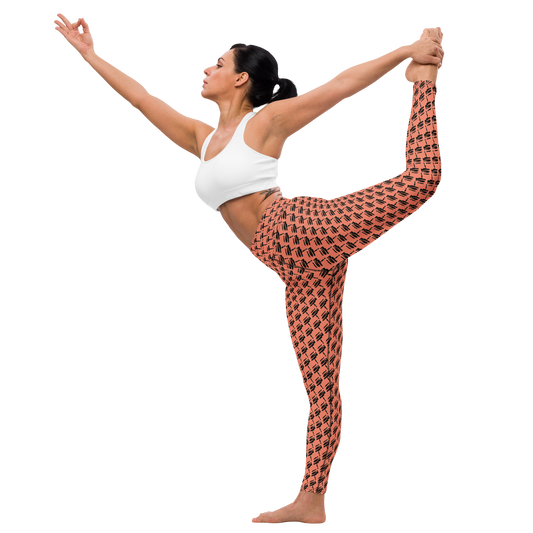 Art meets activewear!  These yoga leggings are super soft, stretchy, and ultra-comfortable. Each pair crafted for both yoga sessions and everyday style, is precision-cut and hand-sewn after printing, offering a four-way stretch for optimal flexibility whilst the raised waistband ensures a secure fit and the smooth microfiber yarn of the blend of premium polyester and spandex adds to its comfort. All in all; just quality craftsmanship! 