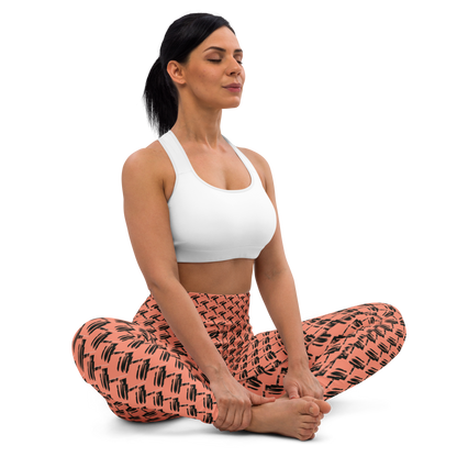 Art meets activewear!  These yoga leggings are super soft, stretchy, and ultra-comfortable. Each pair crafted for both yoga sessions and everyday style, is precision-cut and hand-sewn after printing, offering a four-way stretch for optimal flexibility whilst the raised waistband ensures a secure fit and the smooth microfiber yarn of the blend of premium polyester and spandex adds to its comfort. All in all; just quality craftsmanship! 