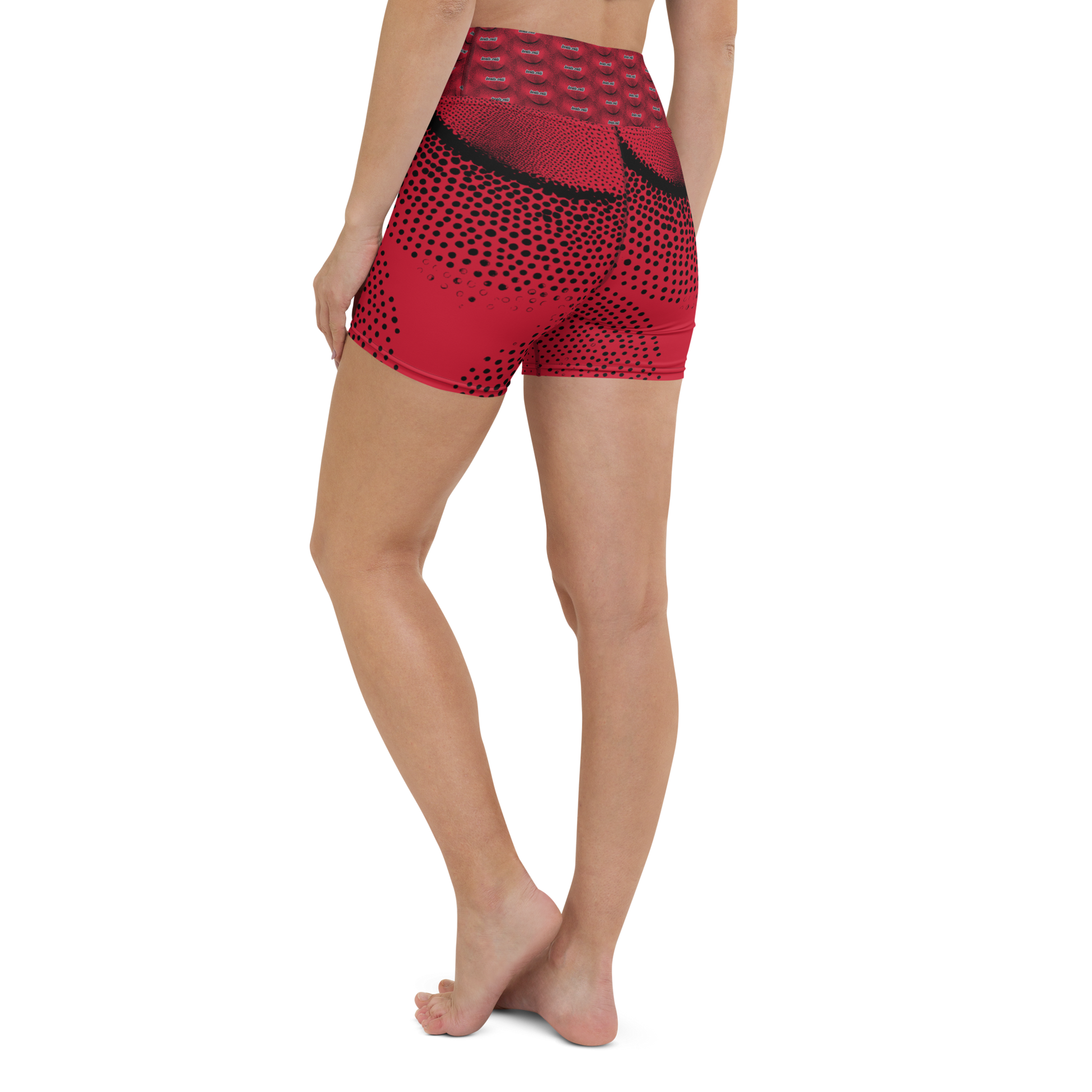 Made from a blend of 82% polyester and 18% spandex, these yoga shorts boast a soft microfiber yarn that offers a luxurious feel against your skin, ensuring maximum comfort. Engineered with a triangle-shaped gusset crotch and flat seam cover stitch, beats.cali yoga shorts offer optimal flexibility and durability. beats.cali yoga shorts represent the ideal mix of affordability and quality, providing a stylish, functional, and exclusive choice without sacrificing comfort or performance. 