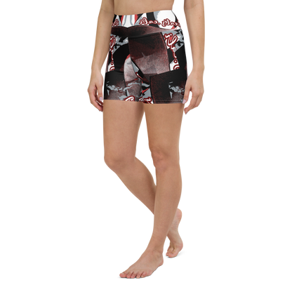 Made from a blend of 82% polyester and 18% spandex, these yoga shorts boast a soft microfiber yarn that offers a luxurious feel against your skin, ensuring maximum comfort. Engineered with a triangle-shaped gusset crotch and flat seam cover stitch, beats.cali yoga shorts offer optimal flexibility and durability. beats.cali yoga shorts represent the ideal mix of affordability and quality, providing a stylish, functional, and exclusive choice without sacrificing comfort or performance.
