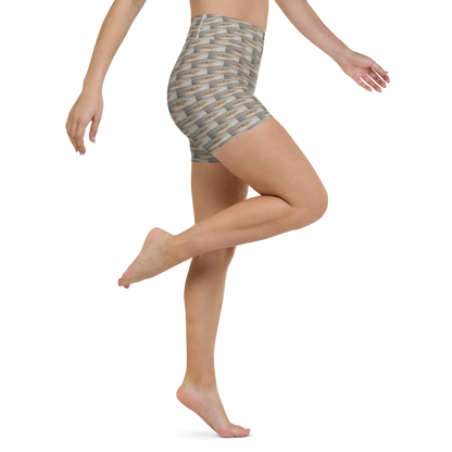 Made from a blend of 82% polyester and 18% spandex, these yoga shorts boast a soft microfiber yarn that offers a luxurious feel against your skin, ensuring maximum comfort. Engineered with a triangle-shaped gusset crotch and flat seam cover stitch, beats.cali yoga shorts offer optimal flexibility and durability. beats.cali yoga shorts represent the ideal mix of affordability and quality, providing a stylish, functional, and exclusive choice without sacrificing comfort or performance. 