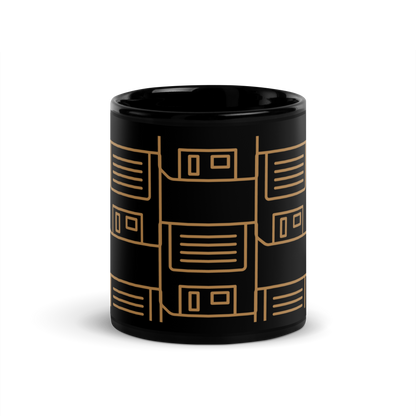 Black Glossy Mug