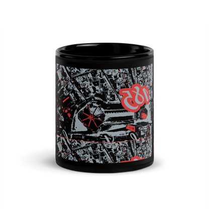 Black Glossy Mug