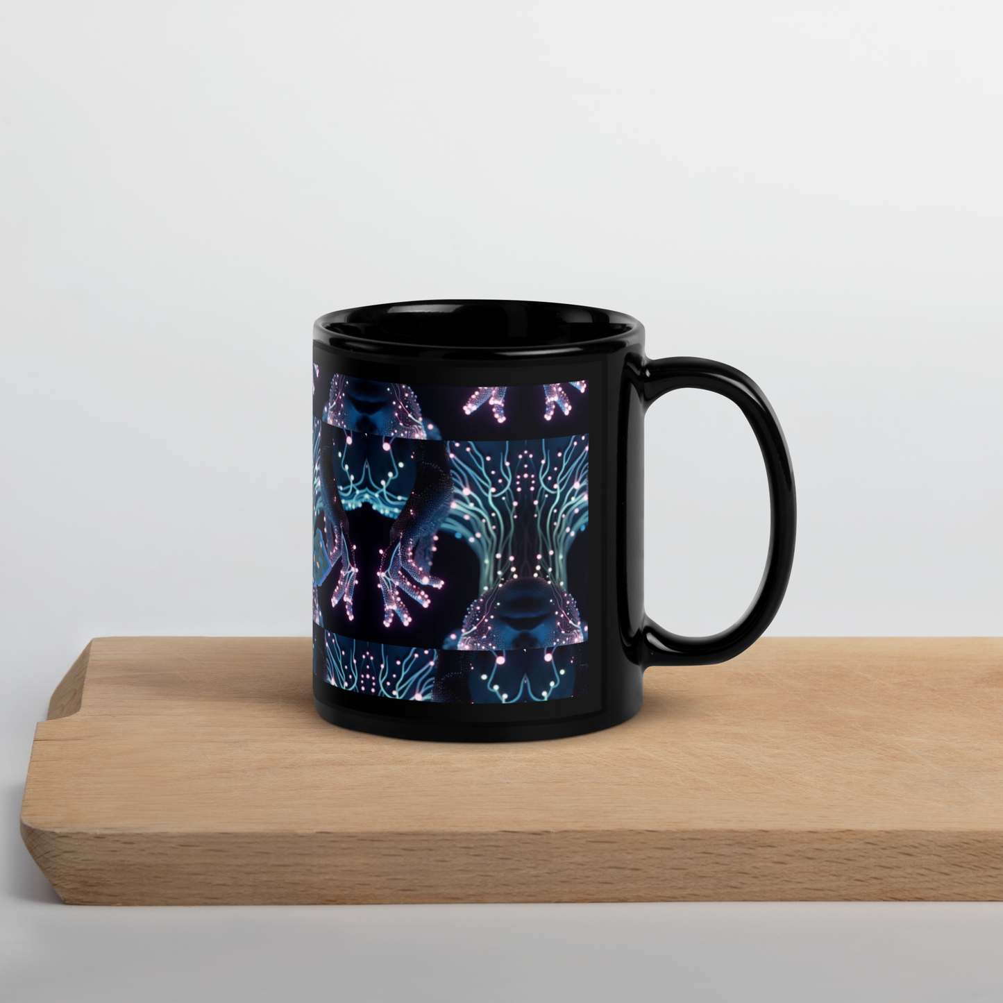 Black Glossy Mug