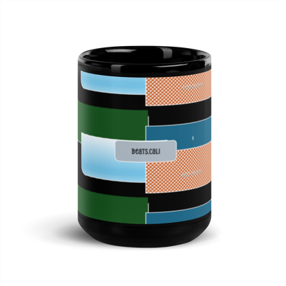 Black Glossy Mug