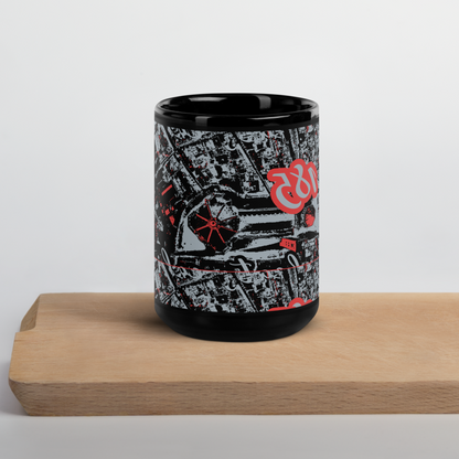 Black Glossy Mug