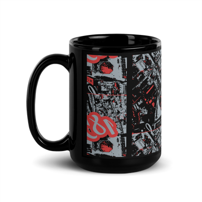 Black Glossy Mug