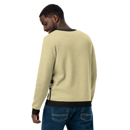 Knitted crew neck sweater