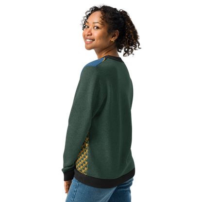 Knitted crew neck sweater