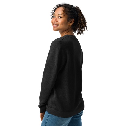 Knitted crew neck sweater