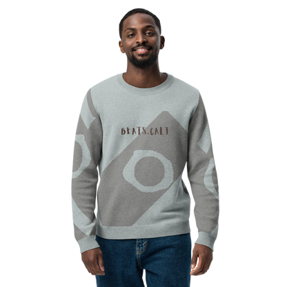 Knitted crew neck sweater
