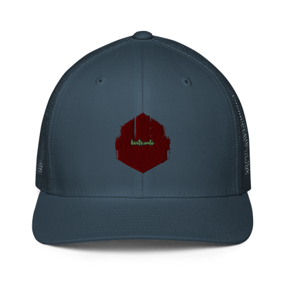 Closed-back trucker cap