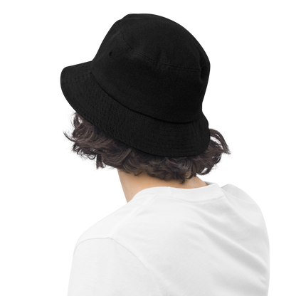 Denim bucket hat