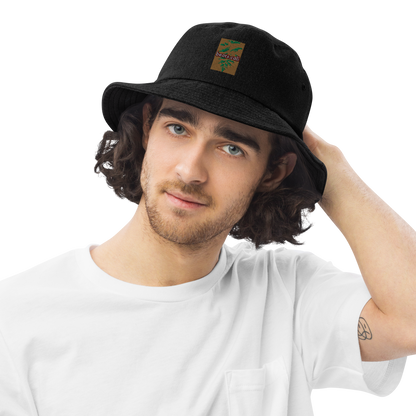 Denim bucket hat