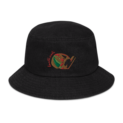 Denim bucket hat