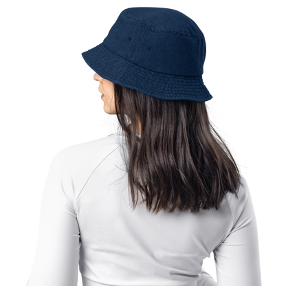 Denim bucket hat