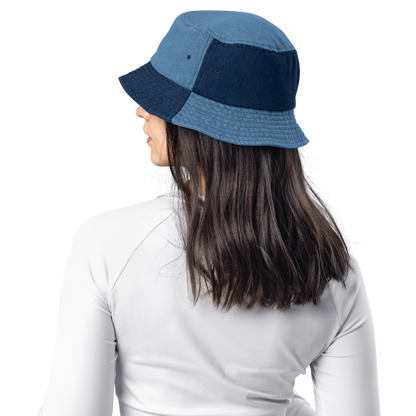 Denim bucket hat