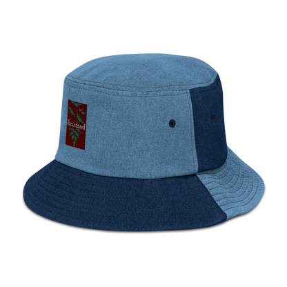Denim bucket hat