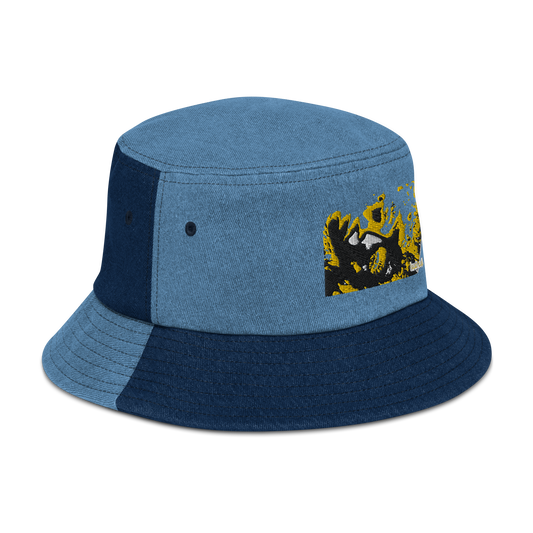 Denim bucket hat