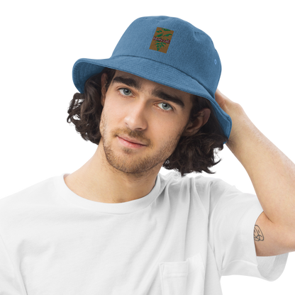 Denim bucket hat