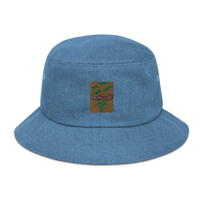 Denim bucket hat