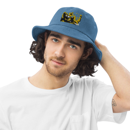 Denim bucket hat