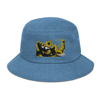 Denim bucket hat