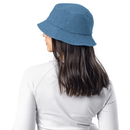 Denim bucket hat