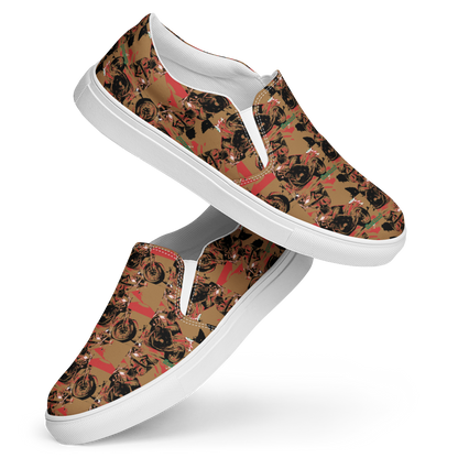 Men’s slip-on canvas shoes
