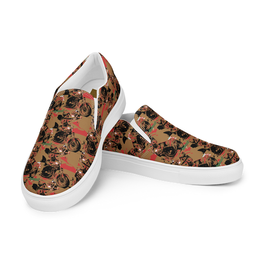 Men’s slip-on canvas shoes