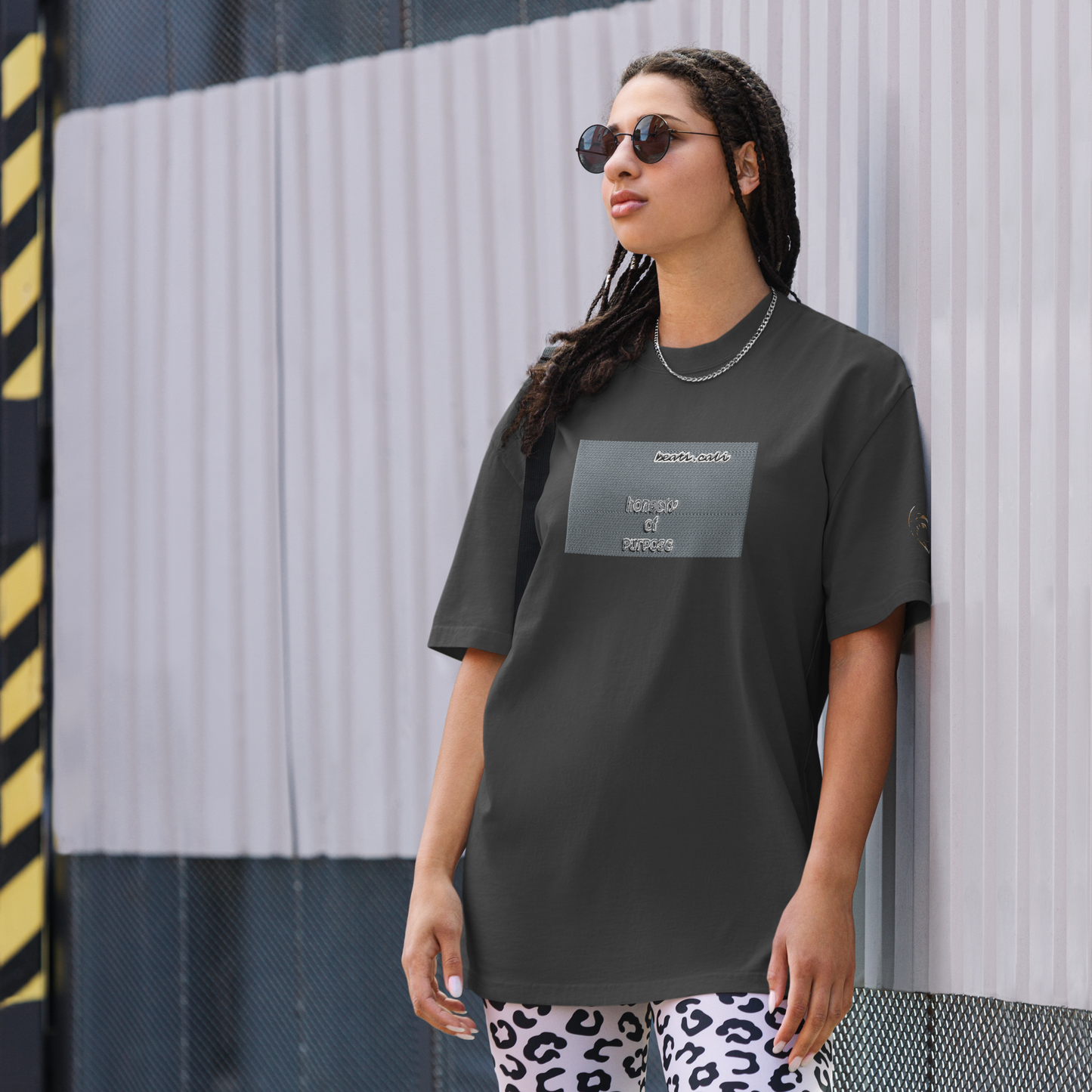 Oversized faded t-shirt