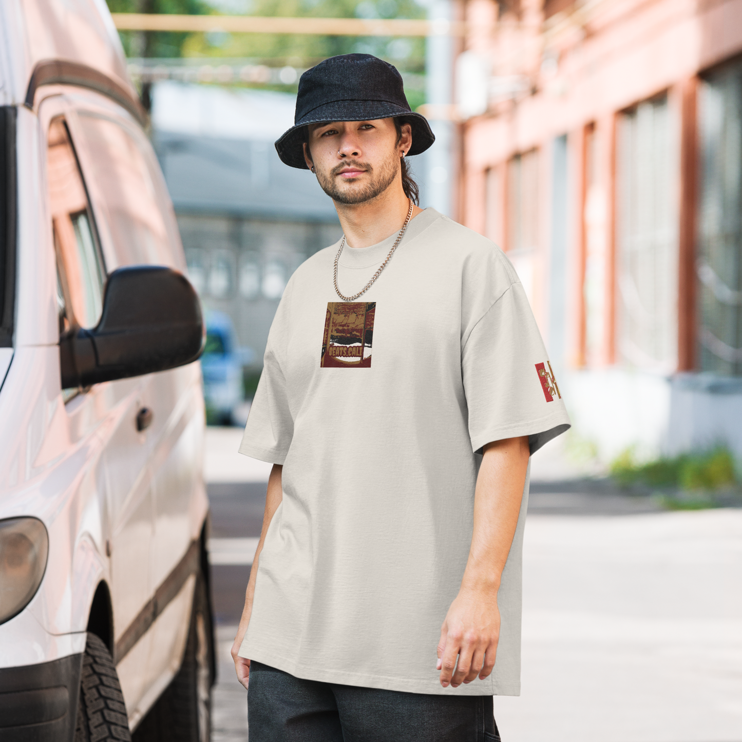 Oversized faded t-shirt