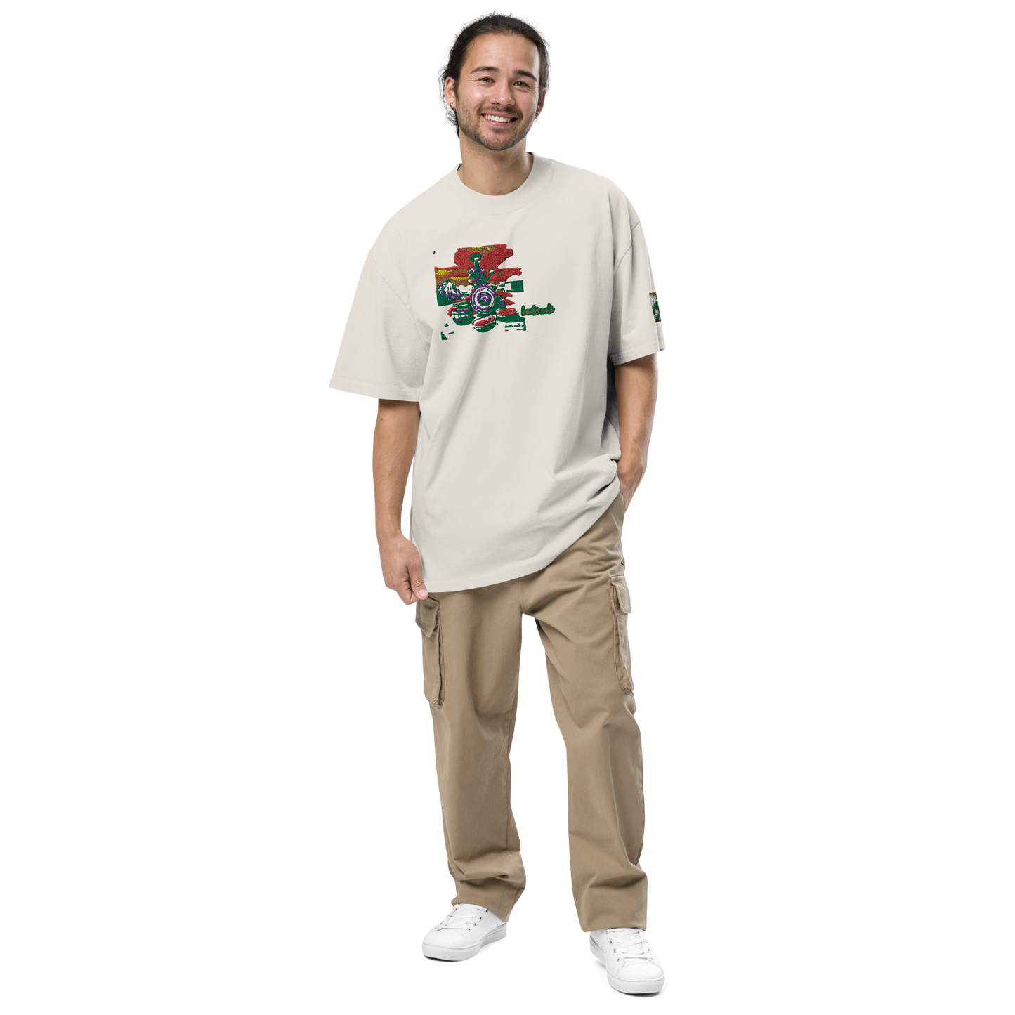 Oversized faded t-shirt