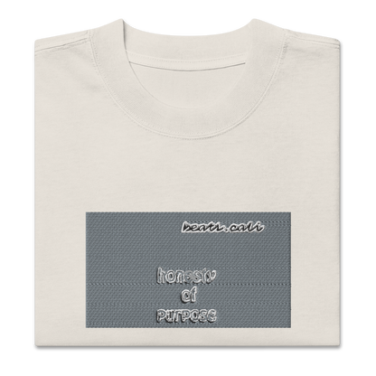 Oversized faded t-shirt