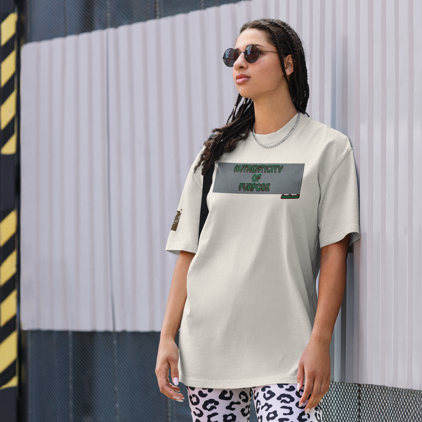 Oversized faded t-shirt