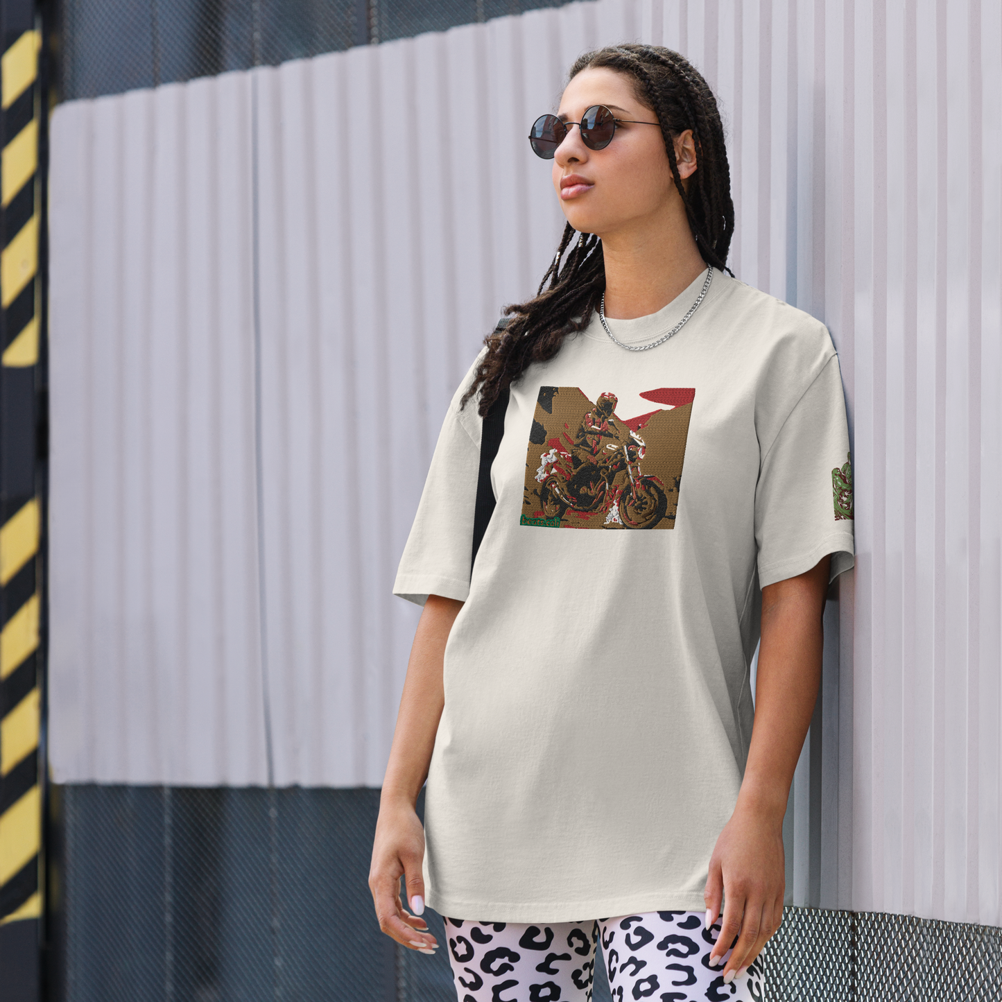 Oversized faded t-shirt