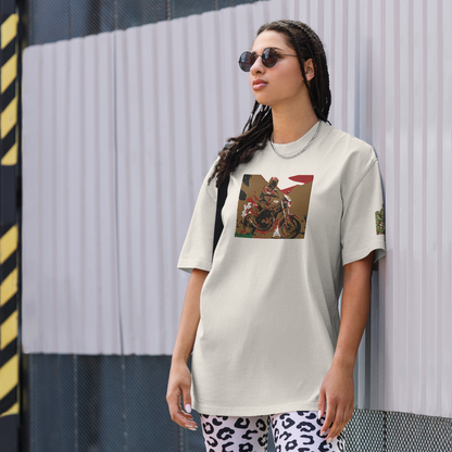 Oversized faded t-shirt