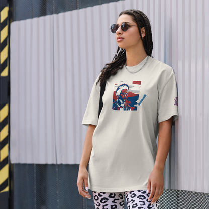 Oversized faded t-shirt