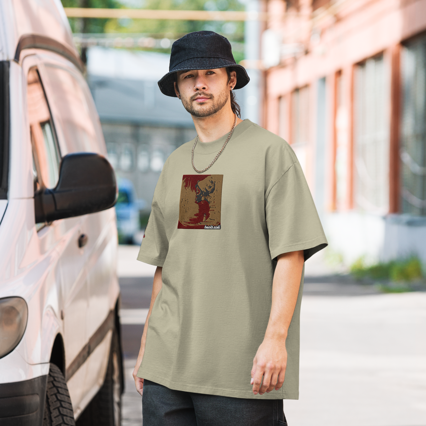 Oversized faded t-shirt