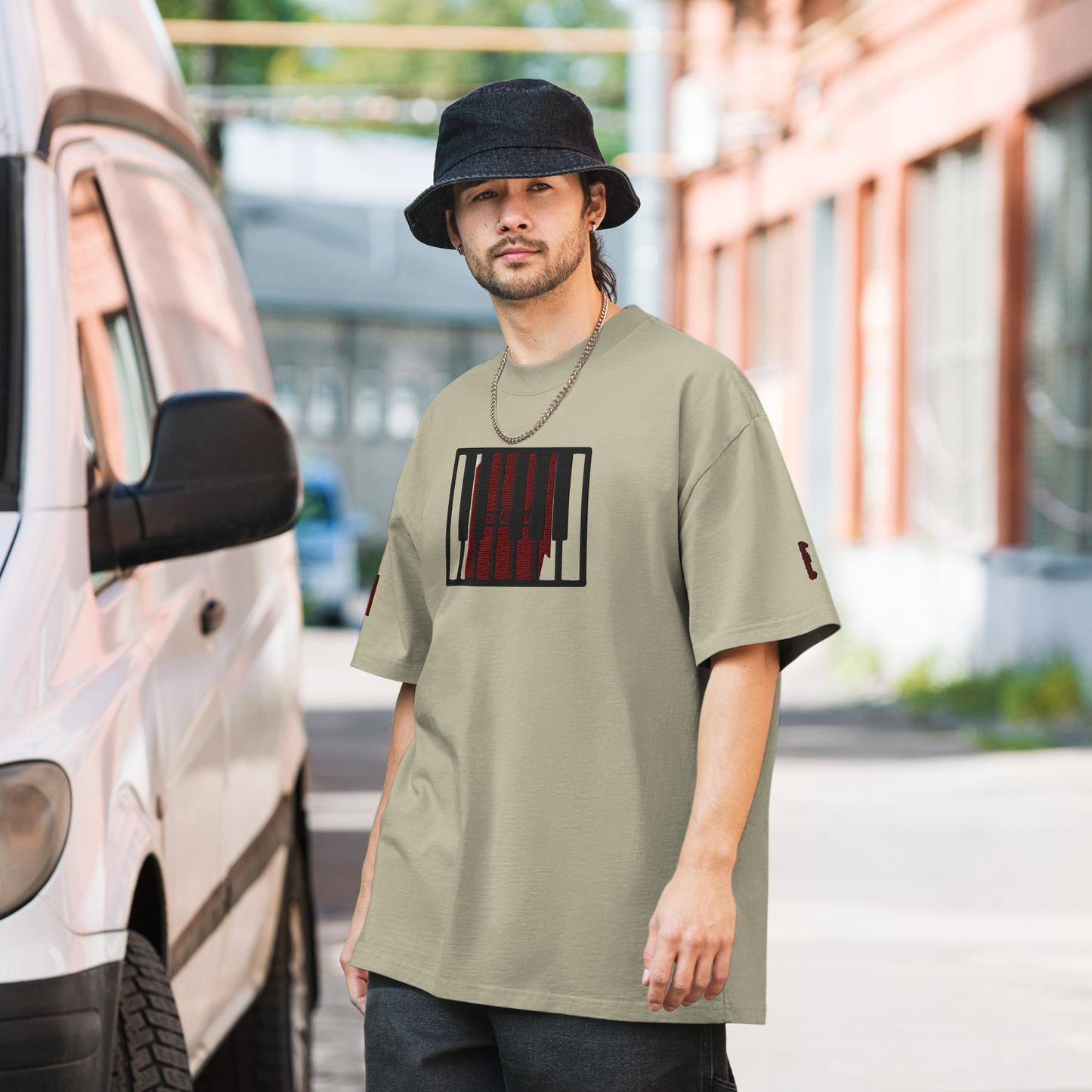 Oversized faded t-shirt