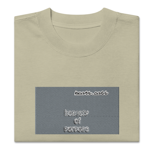 Oversized faded t-shirt