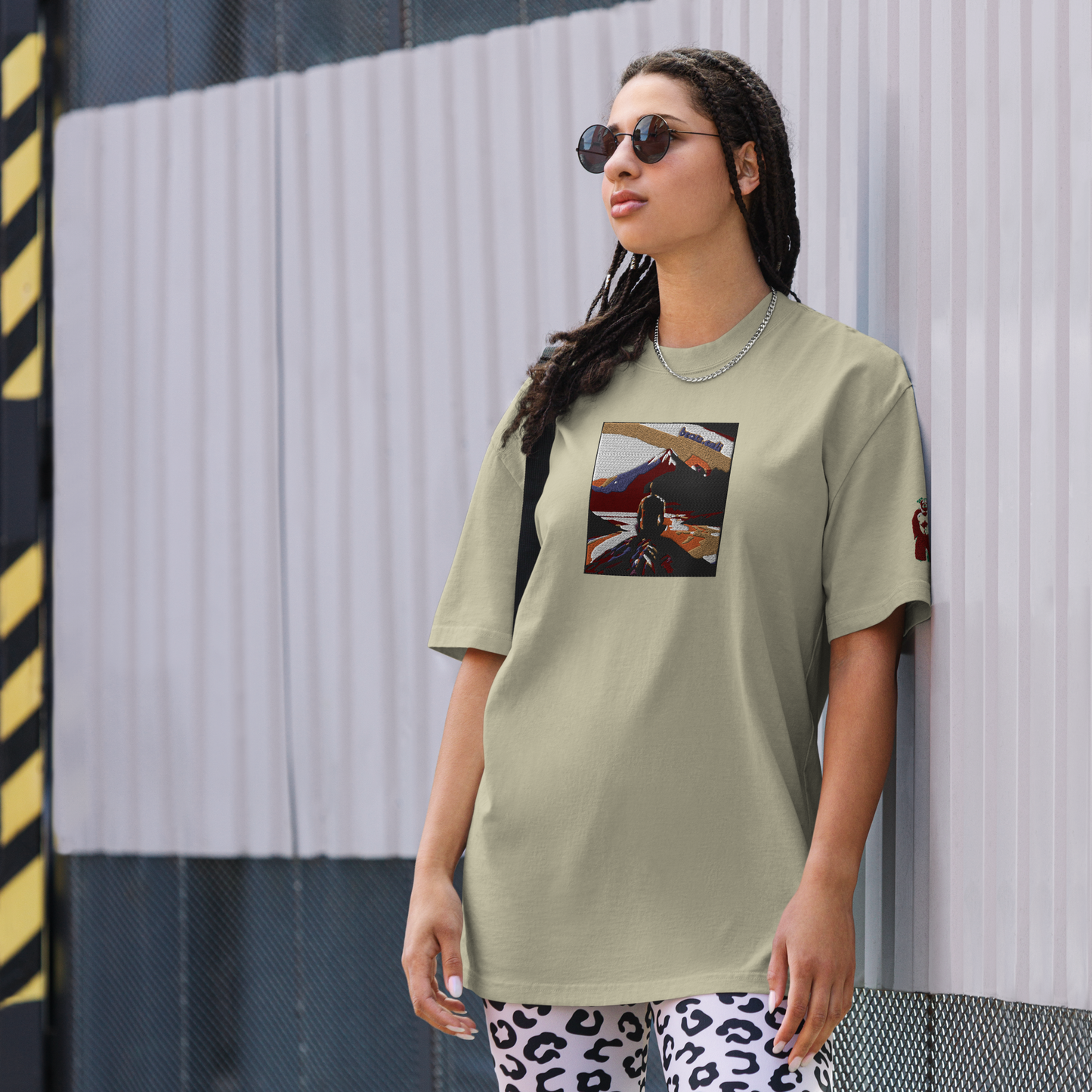 Oversized faded t-shirt